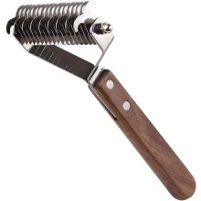 dog grooming comb,dog brushes for Shedding Stripping Brush Pet Dematting Comb for Dogs and Cats