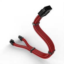 ATX12V CPU-voedingsverlengkabel met mantel, 18AWG