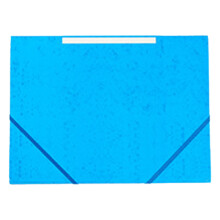 Carpeta elástica de esquina A4, 150 hojas, 3 solapas, multicolor.