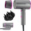 Ionic Hair Dryer, 1875W - Foldable, Portable, Compact, Mini, Travel, Diffuser, Curly Hair 1