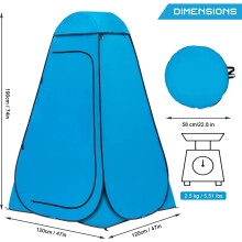 Pop Up Shower Tent, Portable Privacy Camping Changing Tent