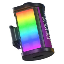 RGB LED Light 400-750nM Camera Fill Light for Camera Lens Photography Vlog Live Streaming with Cold Shoe Mount