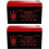 Neptune Replacement Razor Ground Force Drifter Version 1-3+ Battery Upgrade 12V 8AH - 2 Pack 7