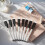 Marqueurs effaçables à sec noirs, pointe fine, faible odeur, lot de 8 4