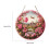 Στρογγυλή ξύλινη πινακίδα καλωσορίσματος Sunxin για την άνοιξη, 1 τεμάχιο 3