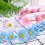 16-teiliges Set mit Gänseblümchen-Haarbändern – Elastisch im Boho-Stil 4
