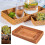 Wicker Storage Basket – Rectangular Rattan Tray for Fruit, Food Serving & Home/Kitchen/Restaurant Decor 2