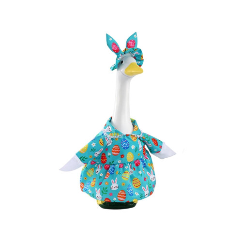 Roupa de Ganso de Varanda com Chapéu para Estátua de 58 cm 1