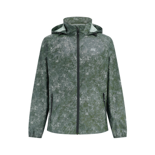 Mac in a Sac Unisex Origin Packable Waterproof Khaki Etch Jacket Size XXL 1