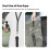 BRDRC for  Osmo Pocket 3 Camera Accessories Drop Resistant Protective Shell Portable with Lanyard Storage Box 6
