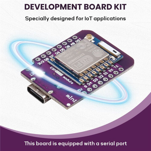 ESP8266 D1  Development Board - WiFi Wireless Module,Serial Port,IoT Compatible,Enhanced Connectivity  D1 ESP-07