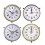65mm Quartz Clock Insert with Arabic/Roman Numerals 4