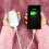 Draagbare handwarmer, 5000mAh oplaadbaar, dubbelzijdig. 2