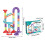 Marble Run Set with Glass Marbles, STEM Educational Toy for 3