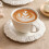 2-Piece Ceramic Tea Cups & Saucers, Stackable Espresso Cups, Compatible with Coffee, Latte, Americano, Tea 3