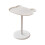 Bear-shaped nightstand with removable tray, white 3