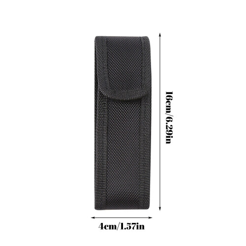 Leather Flashlight Holder Durable Protective Cover For Flashlights Secure Carry Pouch With Easy 2