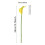 Artificial White Calla Lilies 13in 12 Bunches 2