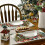Julebordbrikker sett med 4 stk. 28,5 x 43 cm rustikk design 4