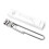 Ouvre-bocal en acier inoxydable, multifonctionnel et réglable, 23 cm 5