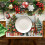 Julebordbrikker sett med 4 stk. 28,5 x 43 cm rustikk design 5