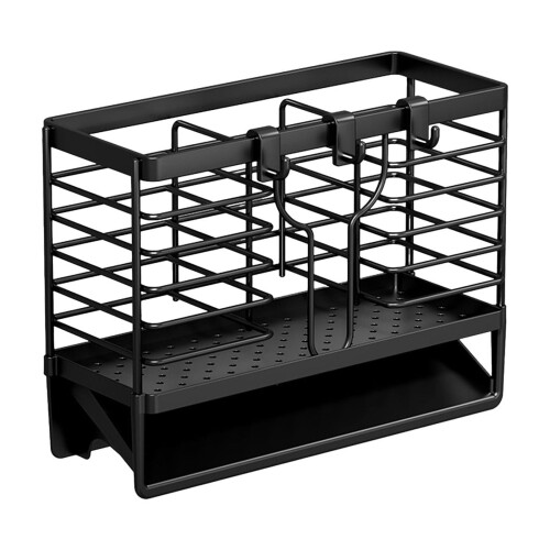 Kitchen Sink Organizer Rack Plastic Ventilated Tray 1