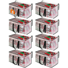 Sacs de déménagement, paquet de 8 sacs de rangement de 93 L, cartons de déménagement ultra-résistants extra larges, pour le déménagement