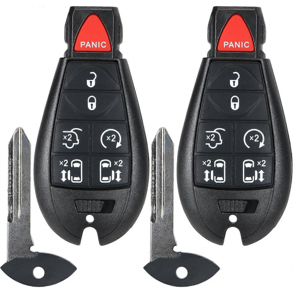 Keyless Remote Smart Key Fob Replacement Fit For Chrysler Town And Country 2008-2016 Dodge Grand Caravan 2008-2020 M3n5wy783x Iyz-C01c Part 4232745372609