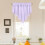 Solid Color Triangle Valance 52x24 inch Rod Pocket 4