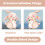 Osterhase & Ei Fensteraufkleber, doppelseitig, 6 Stück 7