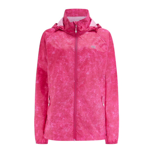 Mac in a Sac Unisex Origin Packable Waterproof Pink Etch Jacket Size XXS 1