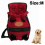 Pet Carrier Backpack, Adjustable Pet Front Cat Dog Carrier 1