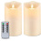 velas sem chama à prova d'água para uso externo, medindo 3,25 polegadas, com efeito de chama tremulante em movimento, velas de LED alimentad 1