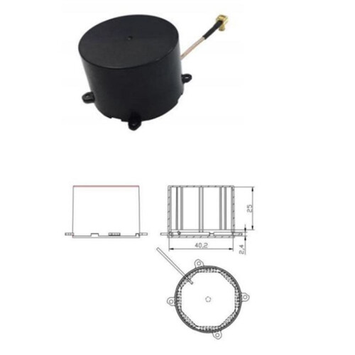 Full-Band RTK High-Precision GsiPS Four-Arm Helical Antenna/Support MMCX Interface/PX4 Unmanned 1