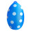 Colorful Hollow Easter Egg Party Fillable For Games And Stuffers 1