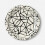 White Web Disposable Snack Plates 7" - 20ct 1
