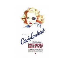 Love Before Breakfast Carole Lombar Preston Movie Film Poster