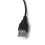 Cable divisor USB en Y macho a 2 hembras para carga y datos. 5