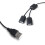 Cable divisor USB en Y macho a 2 hembras para carga y datos. 8