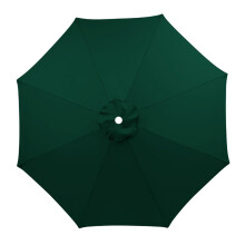 8FT Outdoor Patio Umbrella Cover Replacement – Dark Green, UV-Resistant & Waterproof, Compatible with 8-Rib Umbrellas