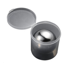 Runde Edelstahl-Eiskugeln, 4er-Packung für Cocktails