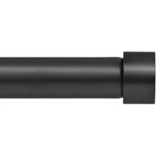 Bară de perdea pentru fereastră laterală, neagră, diametru 2,5 cm, 40-71 cm