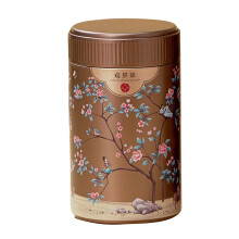 Boîte à thé en métal avec couvercle, style chinois, 1 pièce