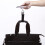 Portable luggage scale with tare function 50 kg black 5