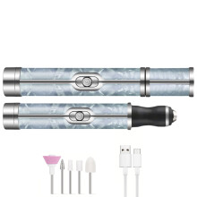 Professionele elektrische nagelfrees met 15000 toeren per minuut, oplaadbaar, voor acryl- en gelnagels, manicure en pedicure.