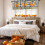 Pumpkin Valance Orange Plaid 54x18in Light Filtering 3