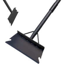 Pelle de jardin NestE 150 cm, manche réglable, grattoir de sol multifonctionnel, outil de désherbage et de bordure de pelouse – Compatible avec