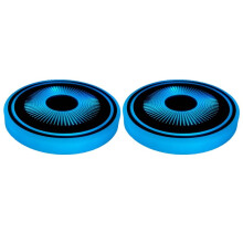 2 luci LED per portabicchieri, 7 colori variabili, tappetino di ricarica USB, impermeabile, compatibile con tutte le auto