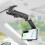 Suporte universal para celular com rotação de 360 e fixação telescópica para quebra-sol. 2