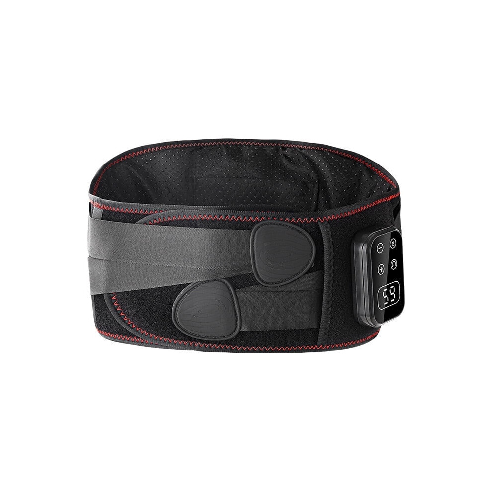 Heated Back Support Belt with Massage & IR Therapy for Back Pain Relief â Compatible with All Sizes